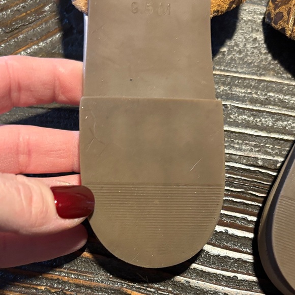 Able Women's Brown Leopard Mules - Picture 9 of 13